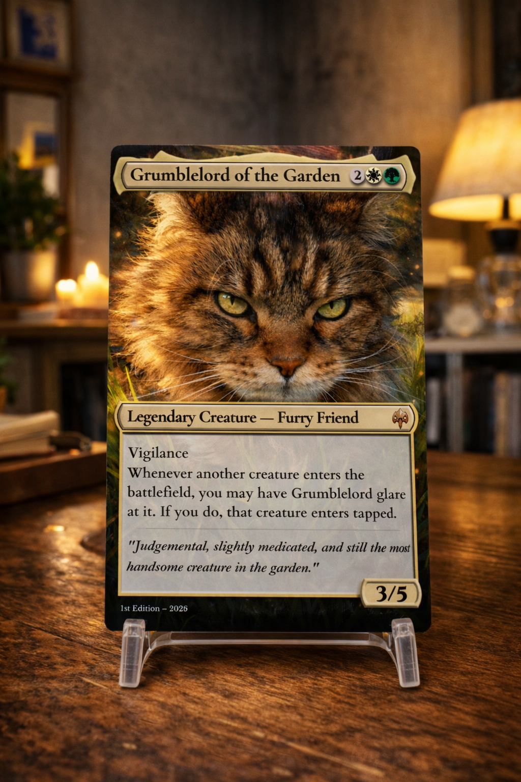 Custom Trading Card – Personalized Magic Card - MTG Style Card